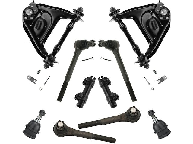 Front Control Arm Ball Joint Tie Rod End Kit - 10 Piece - 1975-1986 Chevrolet C10 - TRQ 2977-07985638