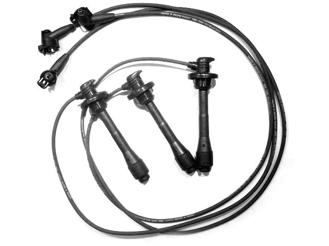Spark Plug Wire Set - 1999-2000 Toyota Sienna 3.0L V6 MFI SFI Naturally Aspirated - United Automotive 8129-07990494