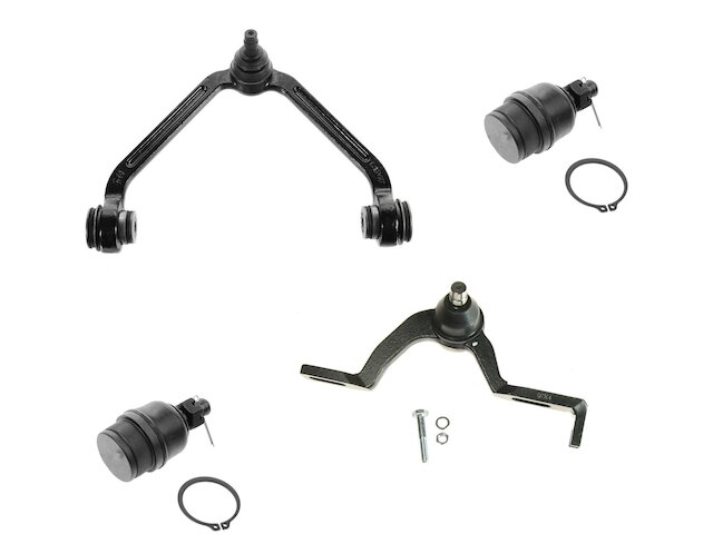 Front Control Arm and Ball Joint Kit 4 Piece - 2001-2005 Ford Explorer Sport Trac - TRQ 18628-07992533