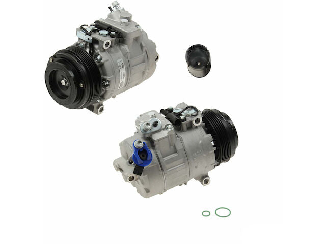 A/C Compressor - 2001-2003 BMW 330Ci Base 3.0L 6-Cylinder M54 BMW Naturally Aspirated GAS - Nissens 1013-05805426