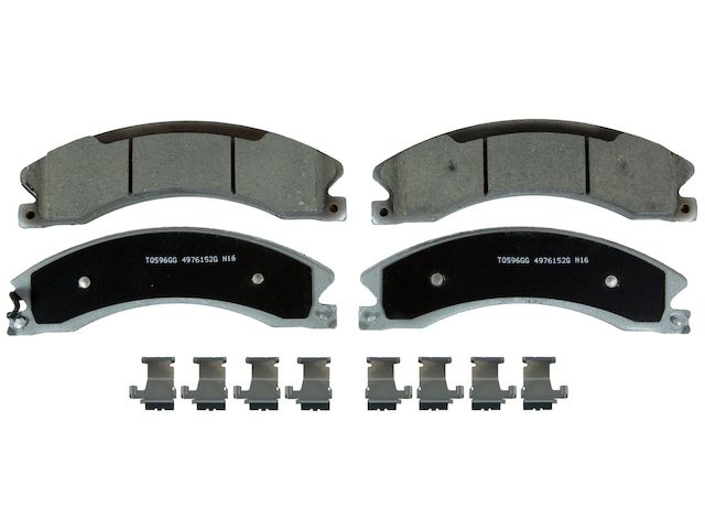 Rear Brake Pad Set - 2012-2018 Nissan NV3500 - Wagner 118460-05912783