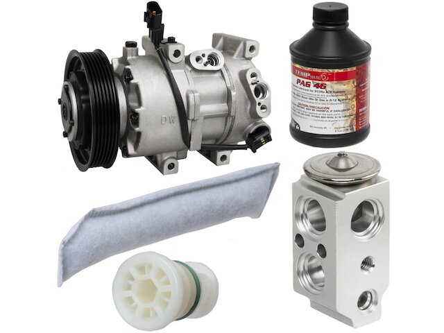 A/C Compressor Kit - 2013-2017 Kia Rio 1.6L 4-Cylinder - Four Seasons 123078-06094740