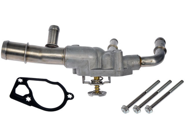 Engine Coolant Thermostat Housing Assembly - 2014-2020 Chevrolet Impala 3.6L V6 - Dorman 125090-05778838