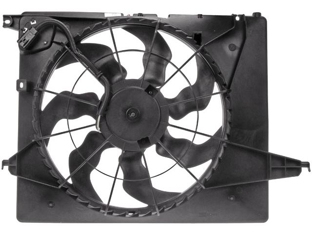 Auxiliary Fan Assembly - 2014-2015 Kia Sorento - Dorman 125092-05474031