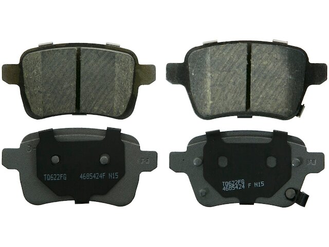 Rear Brake Pad Set - 2014-2020 Fiat 500L - Wagner 127002-05490439