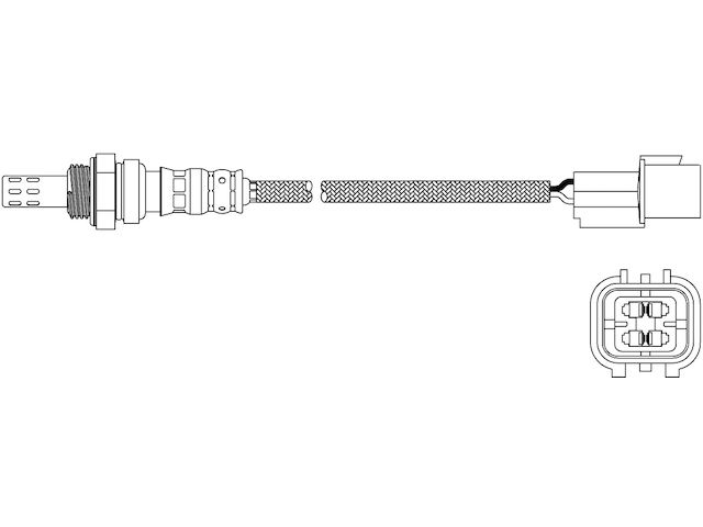 Downstream Rear Oxygen Sensor - 2014-2018 Kia Sedona - Walker 127895-05466168