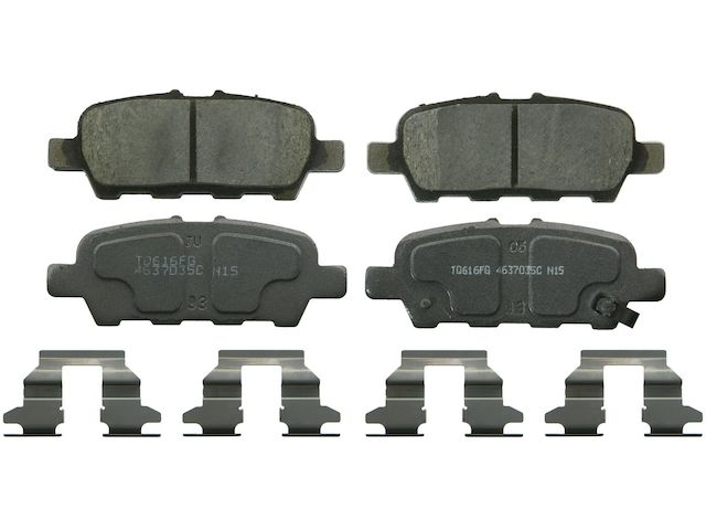 Rear Brake Pad Set - 2014-2017 Nissan Sentra - Wagner 128016-05655909