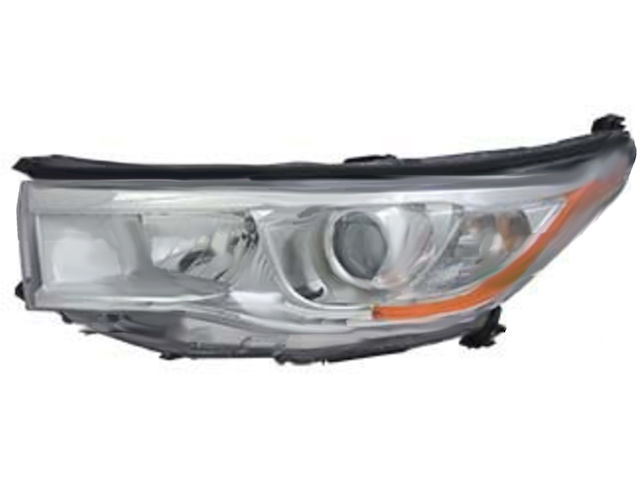 Left Headlight Assembly - 2014-2016 Toyota Highlander Sport Utility - TYC 128491-05936528