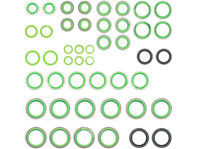 A/C System O-Ring and Gasket Kit - 2015-2020 Jeep Renegade - Four Seasons 131037-05705334