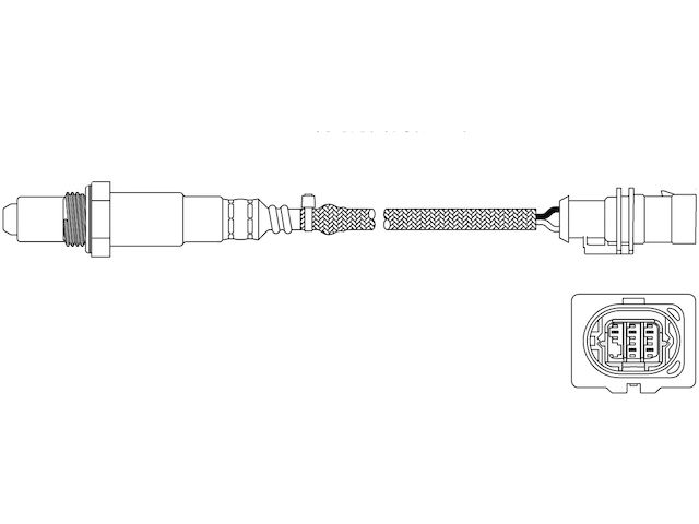 Oxygen Sensor - 2017-2020 Land Rover Discovery 3.0L V6 VIN V Supercharged GAS - Walker 141218-05733077