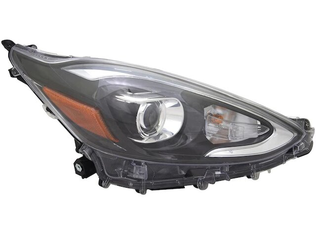 Right Headlight Assembly - 2018-2019 Toyota Prius C Hatchback - TYC 145245-06007717