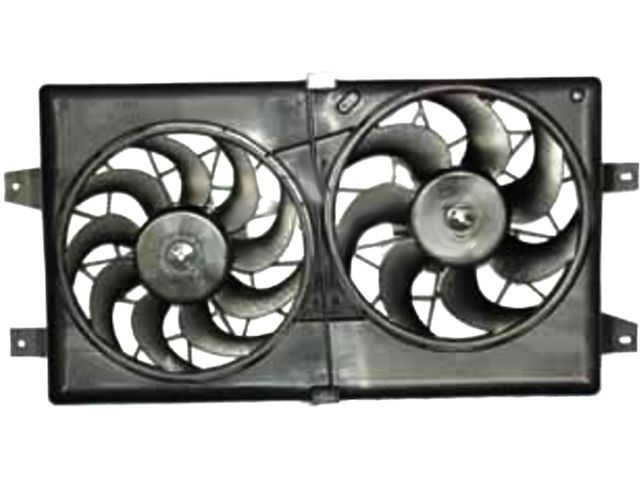 Radiator Fan Assembly - 2001-2006 Chrysler Sebring - TYC 1541-05664319