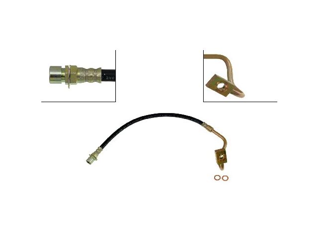 Front Left Brake Hose - 1974-1980 International Scout II - Dorman 15594-05505280