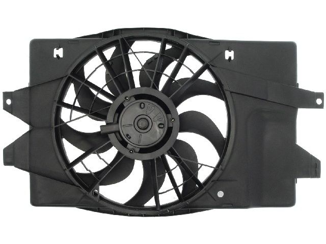 Auxiliary Fan Assembly - 1993-1995 Chrysler Town & Country - Dorman 1568-05054303