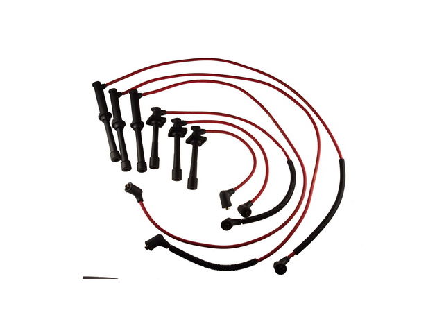 Spark Plug Wire Set - 1995-1997 Mazda 626 2.5L V6 - Prenco 17628-05652665