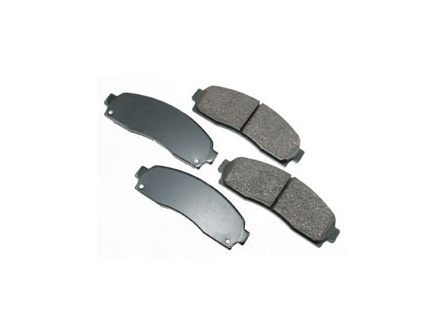 Front Brake Pad Set - 2003-2009 Mazda B2300 2.3L 4-Cylinder - Akebono 17659-05247088