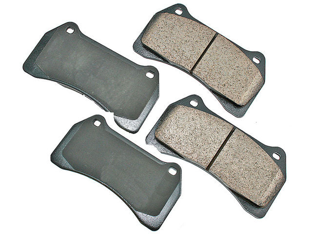 Front Brake Pad Set - 2004-2005 Jaguar XJR 4.2L V8 - Akebono 17920-05009806