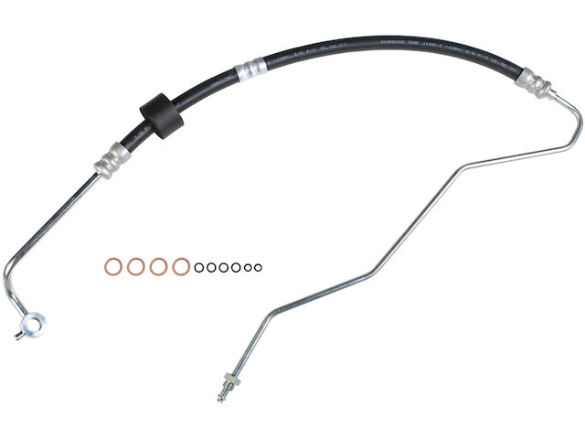 Pump To Gear Power Steering Pressure Line Hose Assembly - 2004-2006 Kia Spectra - Sunsong 17932-05655498