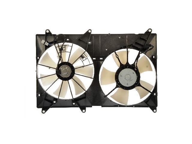 Auxiliary Fan Assembly - 2004-2007 Toyota Highlander 2.4L 4-Cylinder - Dorman 18050-05108077