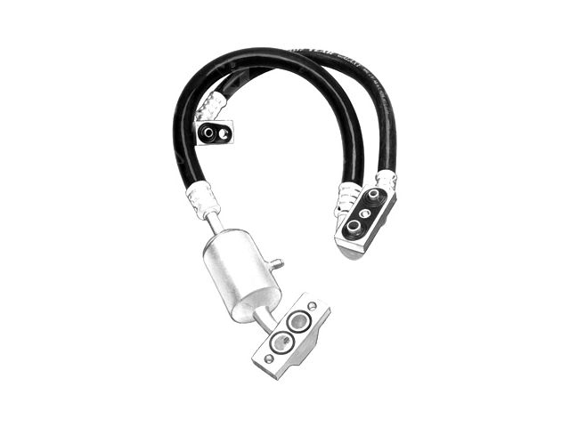 A/C Discharge and Liquid Line - 1982-1988 Dodge D350 - Four Seasons 1806-05388449