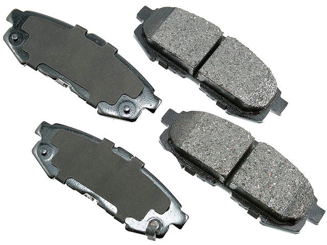 Rear Brake Pad Set - 2004-2006 Mazda MPV 3.0L V6 - Akebono 18094-05009480