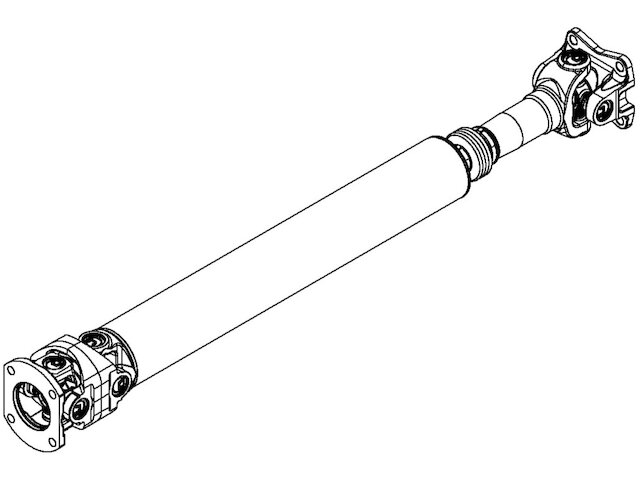 Rear Driveshaft - 2005 Ford Excursion 4WD 6.0L V8 - Spicer 18210-06081251