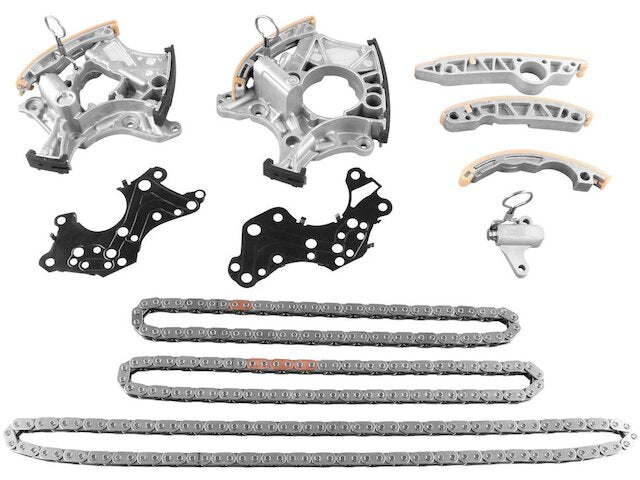 Timing Chain Kit - 2005-2008 Audi A6 Quattro Avant 3.2L V6 BKH - Vaico 18264-06238225