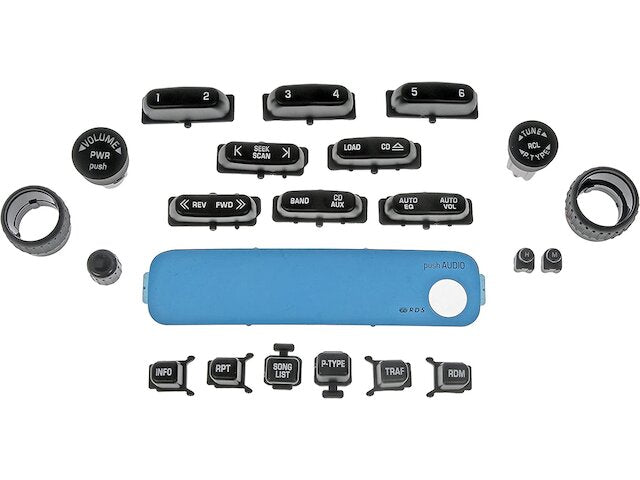 Radio Knob - 2005-2007 GMC Savana 3500 - Dorman 18327-05377769