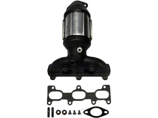 Exhaust Manifold with Integrated Catalytic Converter - 2005-2009 Hyundai Tucson 2.7L V6 - ATP 18383-06362308