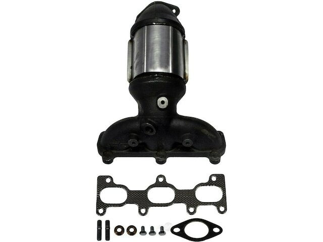 Exhaust Manifold with Integrated Catalytic Converter - 2005-2006 Hyundai Santa Fe 2.7L V6 - ATP 18384-06362308
