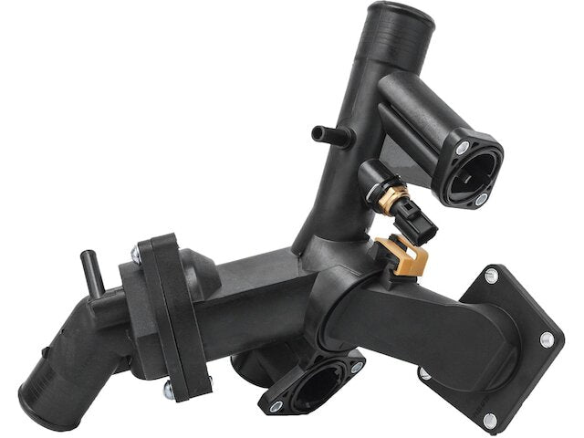 Engine Coolant Thermostat / Water Inlet Assembly - 2005-2009 Land Rover LR3 4.4L V8 - APA/URO Parts 18419-05920528
