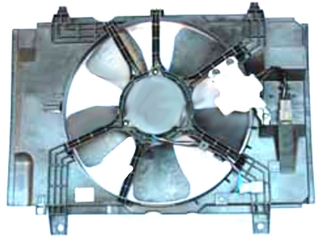 Radiator Fan Assembly - 2007-2012 Nissan Versa - TYC 19001-05664339