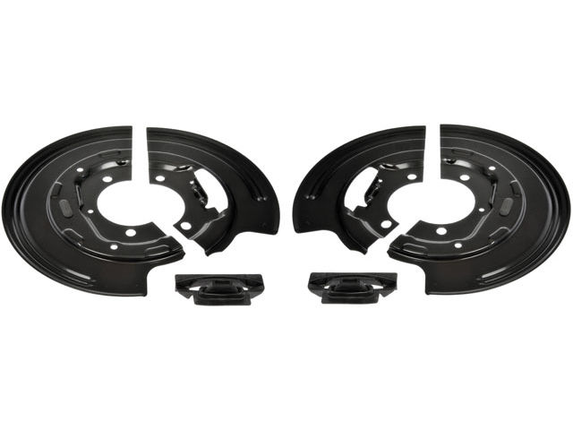 Rear Brake Backing Plate Dust Shield Set of 2 - 2003-2005 Jeep Liberty - Dorman 2293-05682867