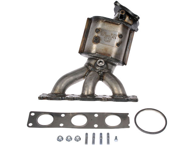 Left Exhaust Manifold with Integrated Catalytic Converter - 2008-2012 Land Rover LR2 3.2L 6-Cylinder - Dorman 28411-05571190