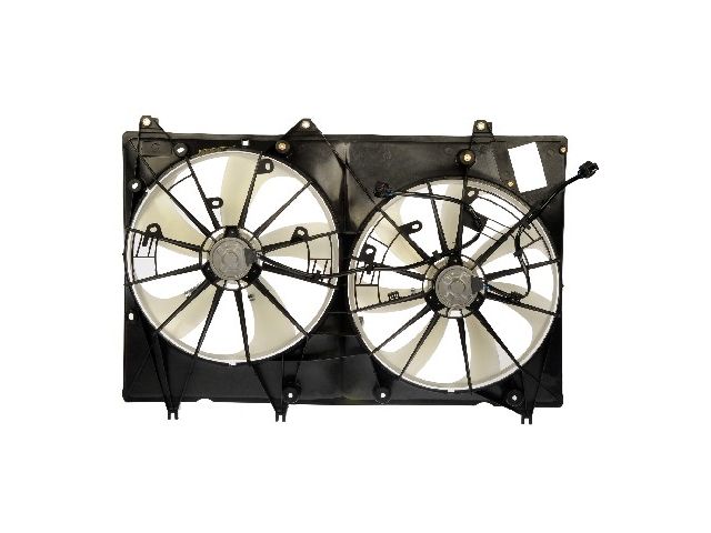 Auxiliary Fan Assembly - 2008-2010 Toyota Highlander 3.5L V6 - Dorman 28609-05108079