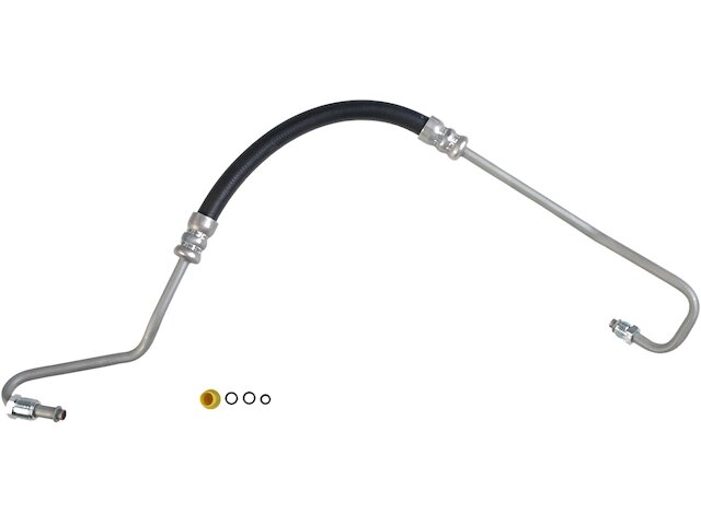 Hydroboost To Gear Power Steering Pressure Line Hose Assembly - 1990-1991 Chevrolet G20 - Sunsong 3306-06372812