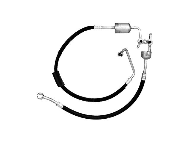 A/C Refrigerant Discharge / Suction Hose Assembly - 1996-1998 GMC C1500 4.3L V6 - Four Seasons 3804-05397672