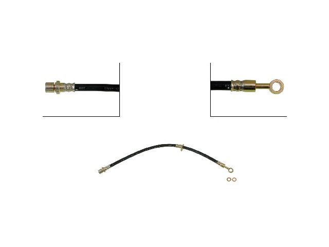 Front Right Brake Hose - 2002-2016 Subaru Impreza - Dorman 384-05505666
