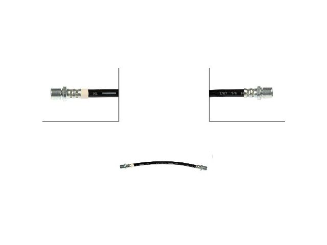Rear Center Brake Hose - 2000-2002 Subaru Legacy GT Limited - Dorman 396-05504962