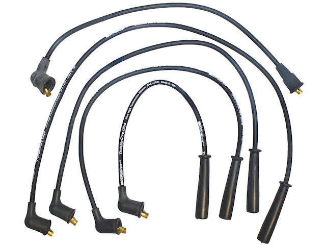Spark Plug Wire Set - 1994-1997 Ford Aspire 1.3L 4-Cylinder - Walker 4946-05991575