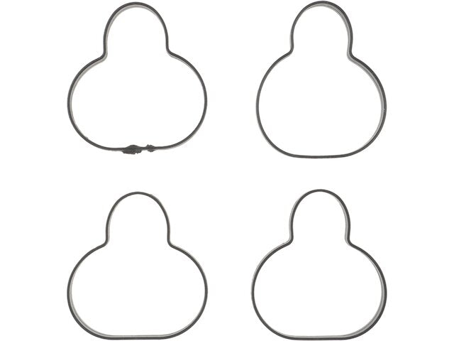 Intake Manifold Gasket Set - 1998-2003 Ford Escort VIN 3 DOHC - Victor Reinz 5228-06058271