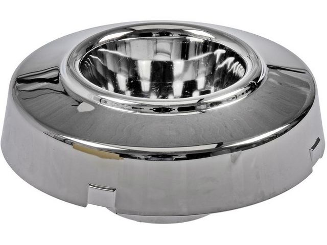 Front Wheel Cap - Chrome with Hole - 1999-2004 Ford F-350 Super Duty 4WD with Dual Rear Wheels - Dorman 5365-05432811