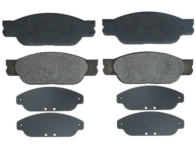Front Brake Pad Set - 2003 Jaguar S Type Naturally Aspirated - Raybestos 548-05752530
