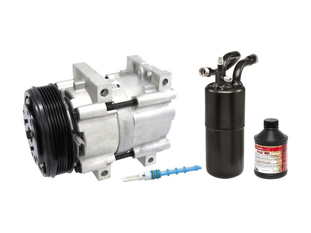 A/C Compressor Kit - with Accumulator, Orifice Tube, Oil, and O-Rings - 1995-1997 Ford Ranger 3.0L / 4.0L V6 - Four Seasons 5526-05885771