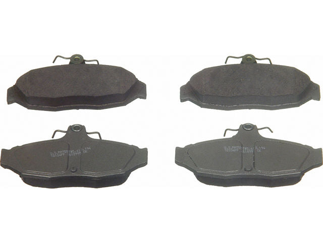 Rear Brake Pad Set - 1987-1988, 1992 Ford Thunderbird Turbocharged - Wagner 5573-05302797