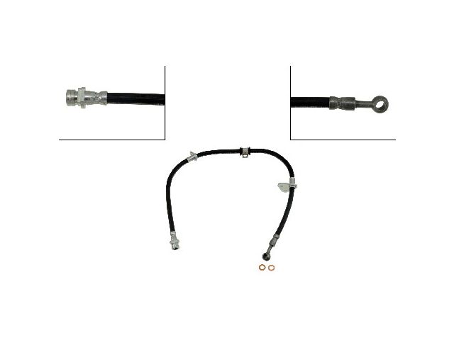 Front Left Brake Hose - 1995-1998 Acura TL 2.5L 5-Cylinder - Dorman 5947-05504666