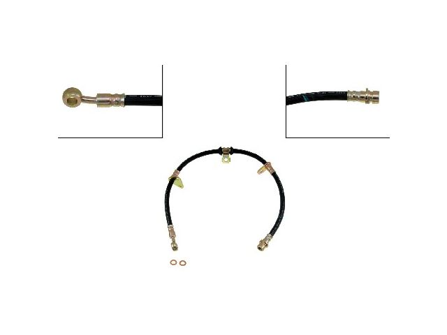 Front Right Brake Hose - 1988-1989 Honda Accord - Dorman 5971-05505406