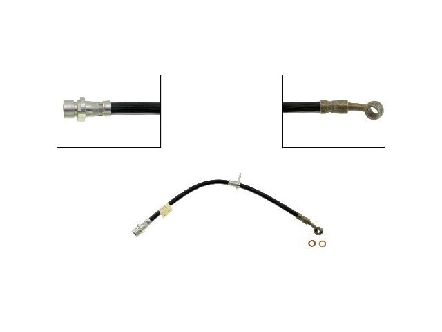 Rear Right Brake Hose - 1997-2001 Honda Prelude - Dorman 6069-05504810