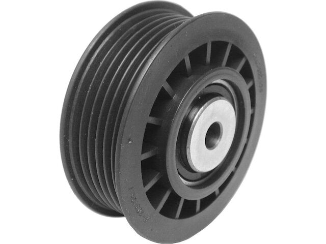 Grooved Pulley Accessory Belt Idler Pulley - 1986-1989 Mercedes 300E - APA/URO Parts 6198-06316378