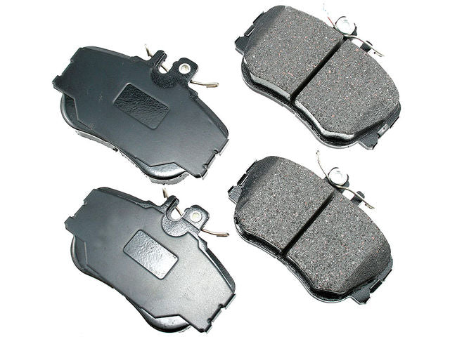 Front Brake Pad Set - 1997-1998 Mercedes C230 2.3L 4-Cylinder - Akebono 6324-05009757